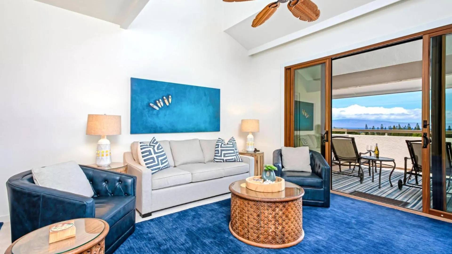 Kapalua Golf Villa: Ocean View Retreat with Complimentary Car Kahana United States