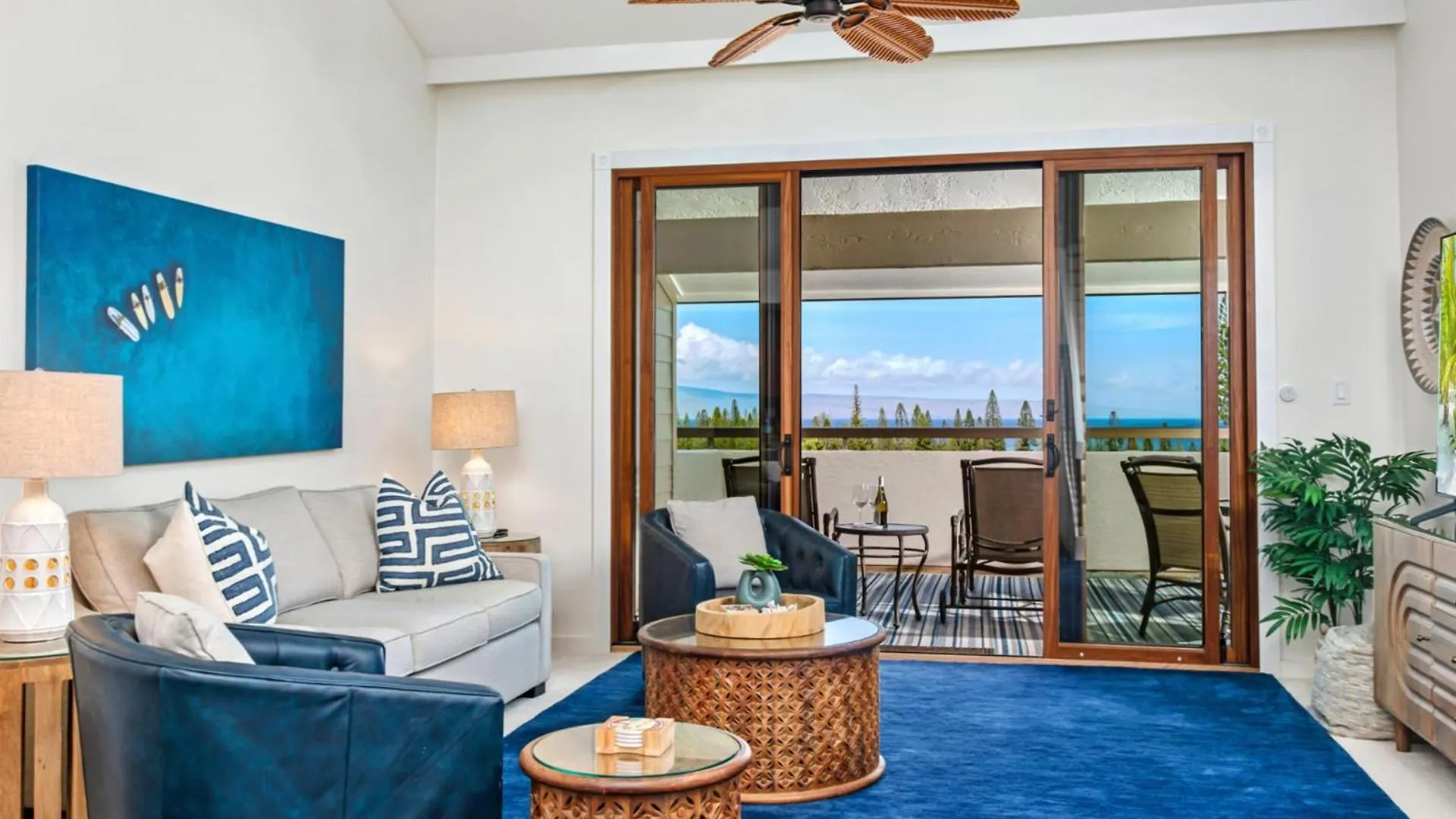 Kapalua Golf Villa: Ocean View Retreat with Complimentary Car Kahana United States